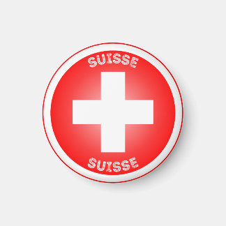Imán Forma de círculo de Suisse Cross Suisse