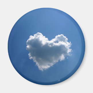 Imán Forma de nube de un corazón