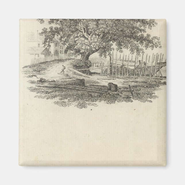 Imán Forma en la que William Penn (Frente)