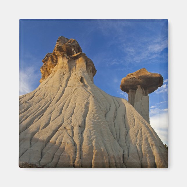 Imán formaciones de Badlands en el Parque Estatal Makos (Frente)