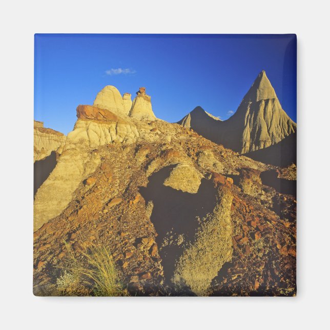 Imán formaciones de Badlands en el Parque Provincial Di (Frente)