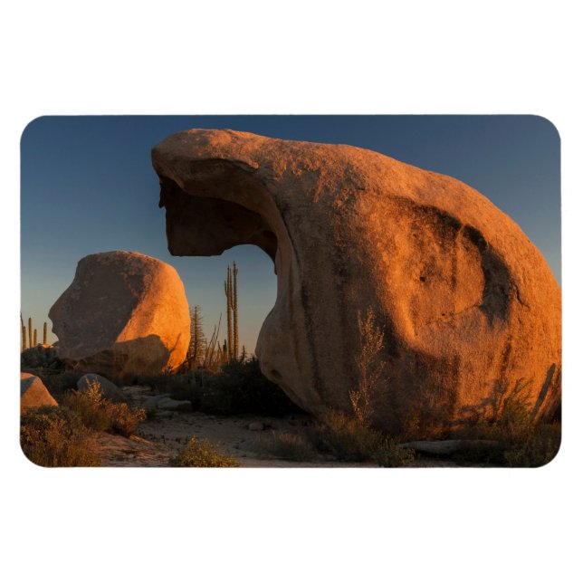 Imán Formaciones de roca al atardecer (Horizontal)