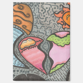 Imán Formas del corazón