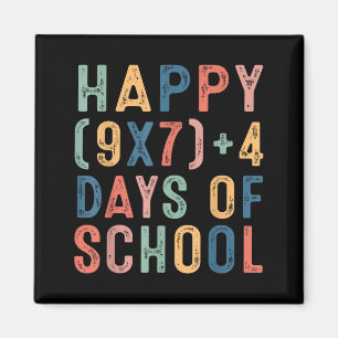 Imán Fórmula Matemática 67 Días De Escuela Profesor De 