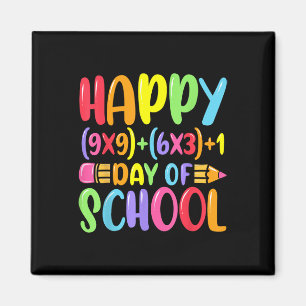 Imán Fórmula Matemática Feliz 100 Días De Matemáticas E