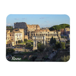 Imán Foro romano y Coliseo