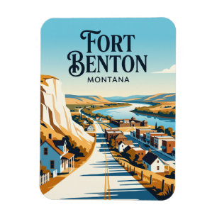 Imán Fort Benton EE. UU.