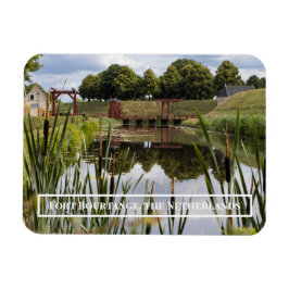 Imán Fort Bourtange, Groningen, Países Bajos