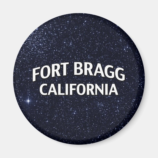 Imán Fort Bragg California (Frente)