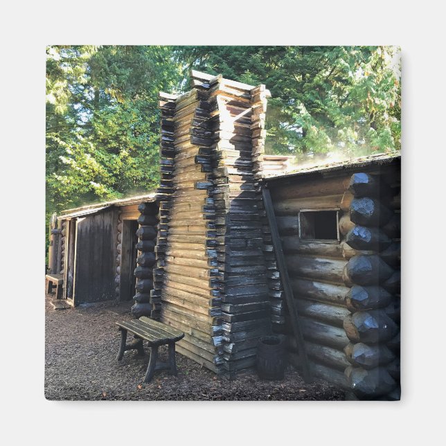 Imán Fort Clatsop, Astoria, Oregón (Frente)