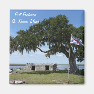 Imán Fort Frederica St. Simons Island Magnet