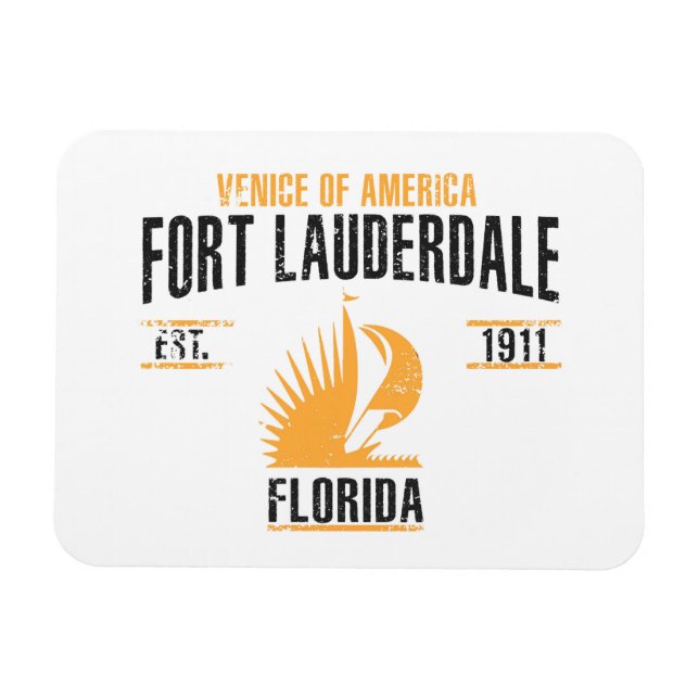 Imán Fort Lauderdale (Horizontal)