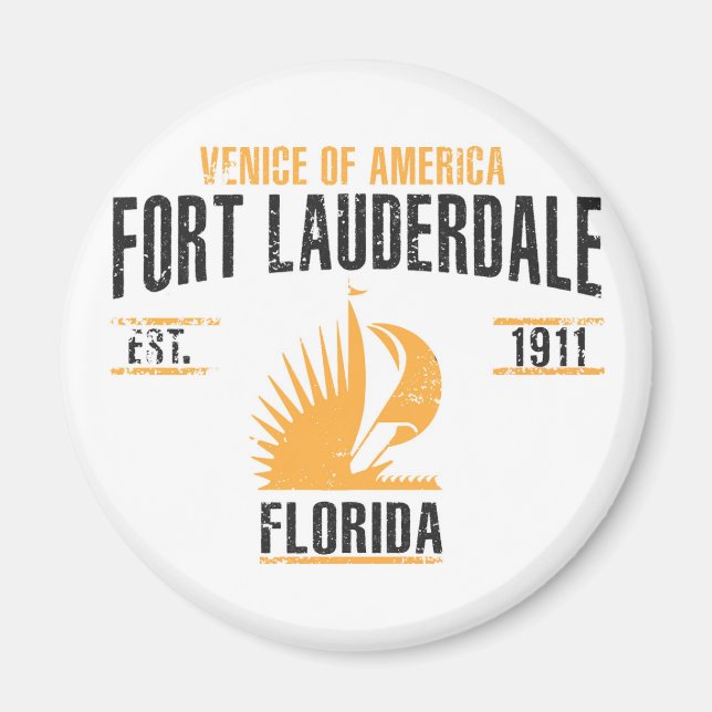 Imán Fort Lauderdale (Frente)