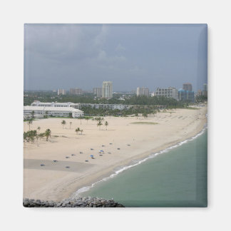 Imán Fort Lauderdale Coastline Magnet