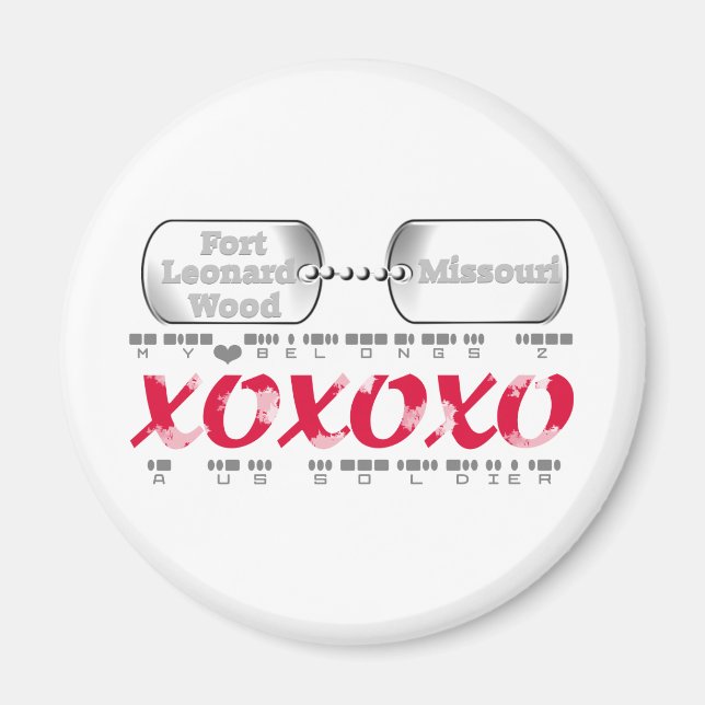 Imán Fort Leonard Wood (Frente)