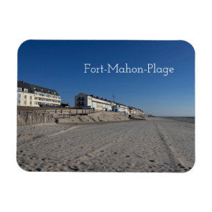 Imán Fort-Mahon-Plage, Beach View, Francia