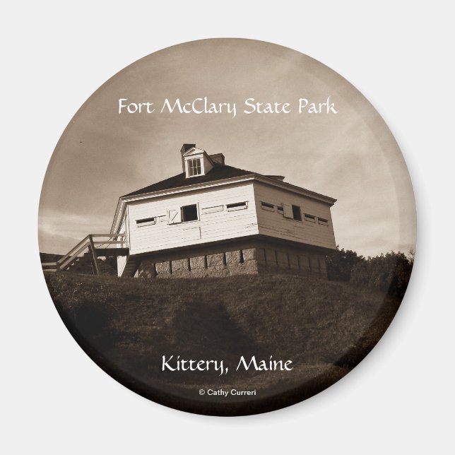Imán Fort McClary State Park Magnet (Frente)