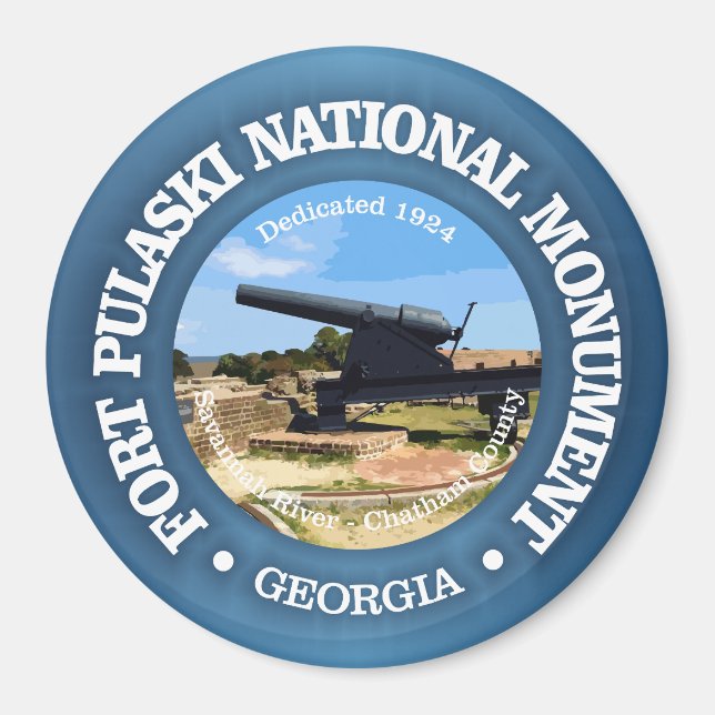 Imán Fort Pulaski (NM) (Frente)