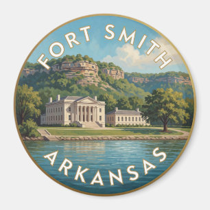 Imán Fort Smith Arkansas Viaje Histórico