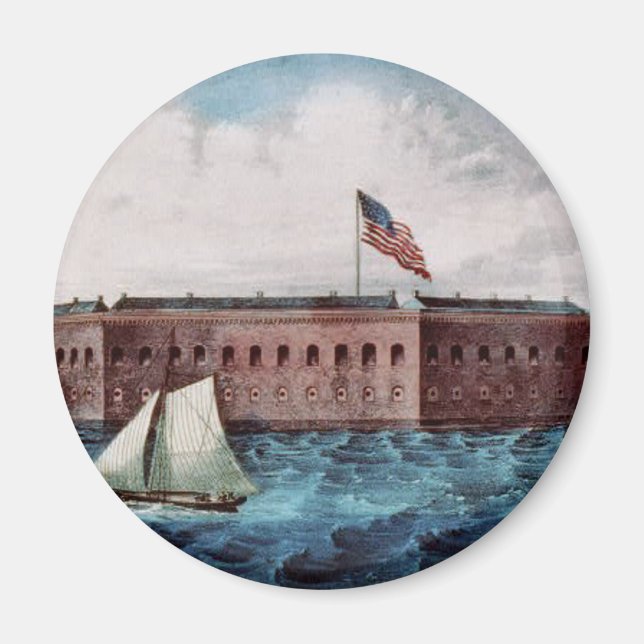 Imán Fort Sumter (Frente)
