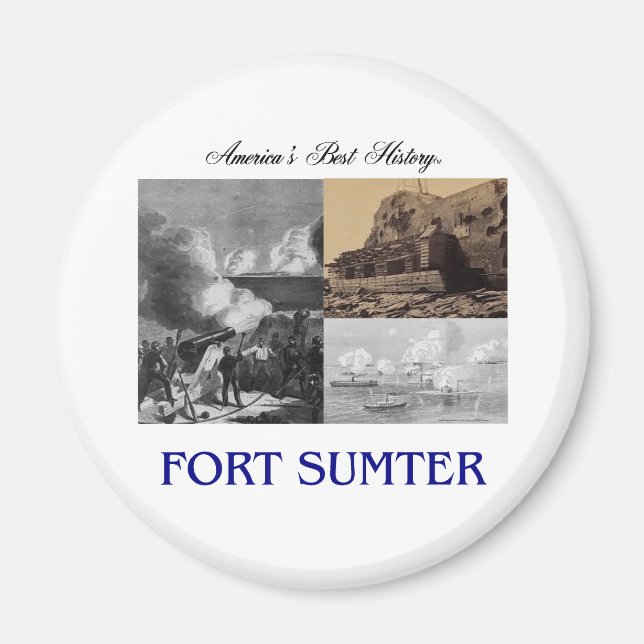 Imán Fort Sumter (Frente)