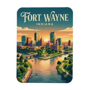 Imán Fort Wayne EE. UU.