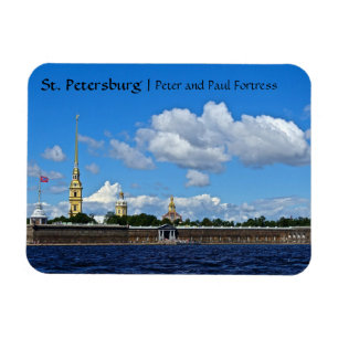 Imán Fortaleza de St Petersburg, de Peter y de Paul