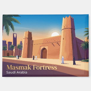 Imán Fortaleza Masmak Arabia Saudita