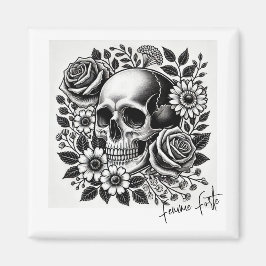 Imán Forte de mujeres negras y blancas