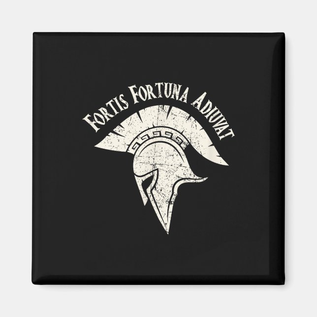 Imán Fortis Fortuna Adiuvat Favorece el tatuaje (Frente)
