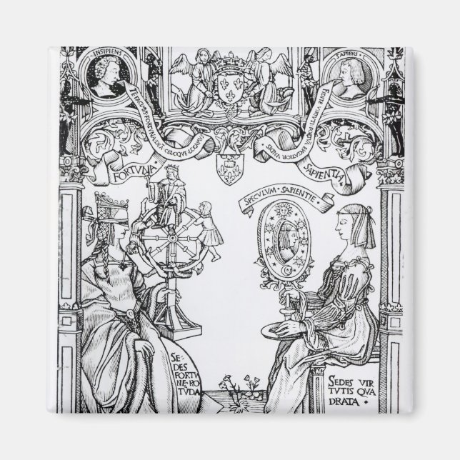 Imán Fortuna y sabiduría (Frente)