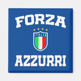 Imán Forza Azzurri Italia Jersey 2021 Football Funs 