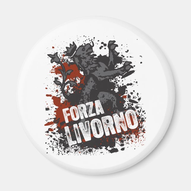 Imán Forza Livorno (Frente)
