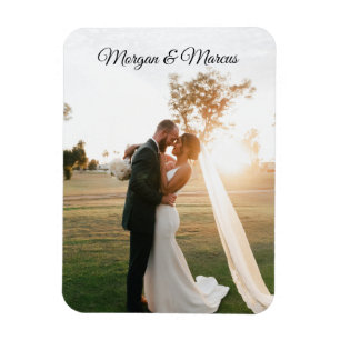 Imán Foto boda