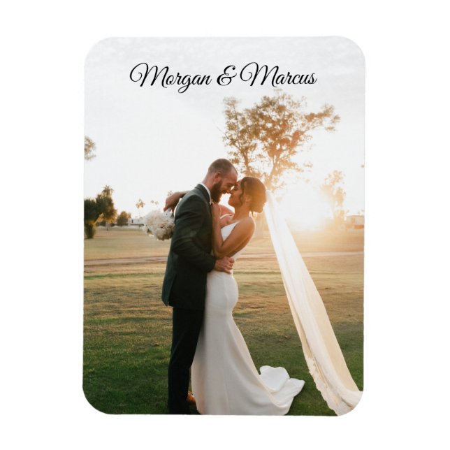 Imán Foto boda (Vertical)