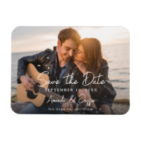 Foto - Caligrafía Horizontal Save the Date 3