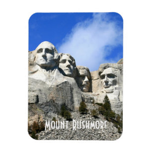 Imán Foto conmemorativa nacional del monte Rushmore del
