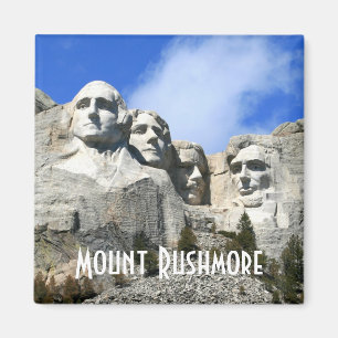 Imán Foto conmemorativa nacional del monte Rushmore del