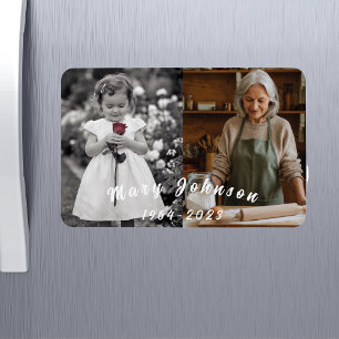 Imán Foto conmemorativa personalizada de recuerdo famil
