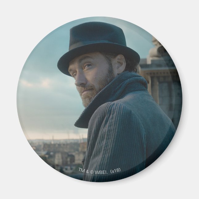 Imán Foto de Albus Dumbledore (Frente)