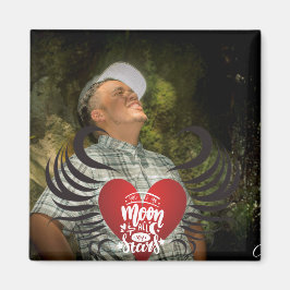 Imán Foto de amor de citas día de San Valentín