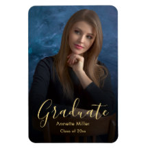 Foto de Anuncio de Graduación Moderno y Elegante