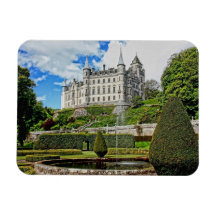 Foto de arquitectura del castillo de Dunrobin