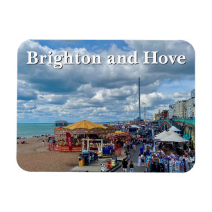 Imán Foto de Brighton y Hove frente al mar