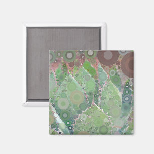 Imán Foto de Cactus Arte Diversión del desierto verde r