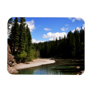 Imán Foto de Canoe Meadows Kananaskis Canadá