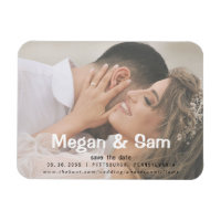 Foto de cerca de boda Save the Date