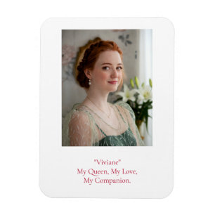 Imán Foto de cumpleaños moderna