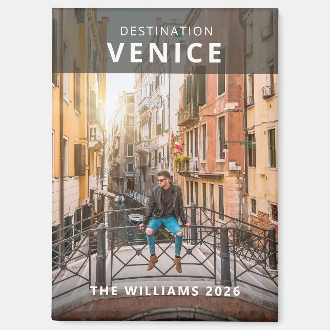 Imán Foto de destino (Anverso)