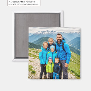 Imán Foto de Familia Personalizada 1